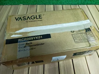 VASAGLE Appendiabiti in Legno Massello a Forma di Albero