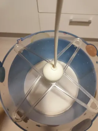 Lámpara infantil espacio planetas