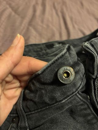 VALENTINO Vaqueros Slim Fit Camuflaje Negro