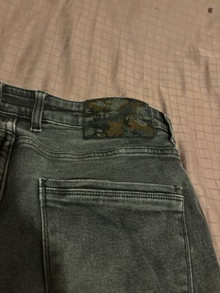 VALENTINO Vaqueros Slim Fit Camuflaje Negro