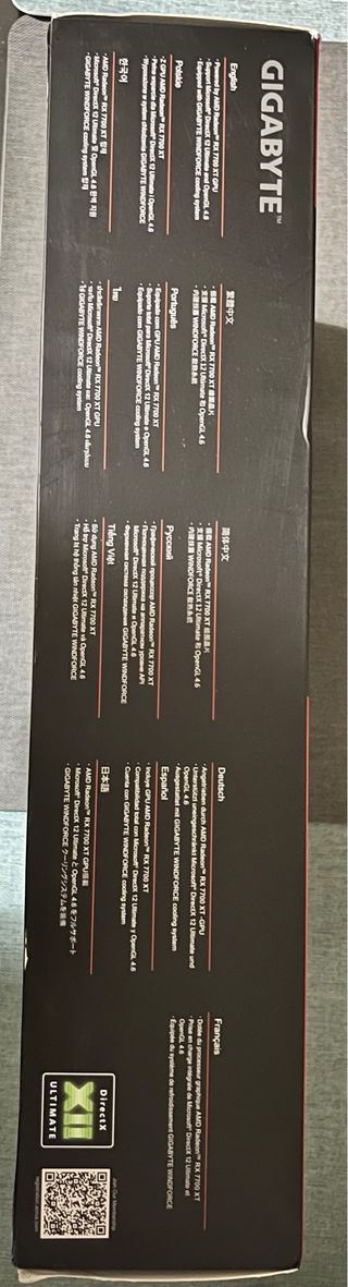 Gigabyte AMD Radeon RX 7700 XT 12GB