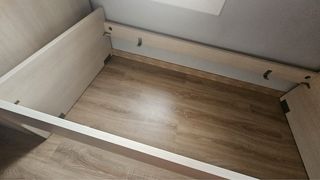 Estructura de cama con cajones