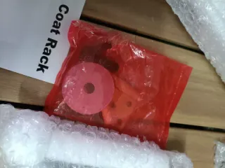 Perchero de Pie VASAGLE Blanco