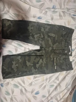 Pantalón militar pitillo talla 38