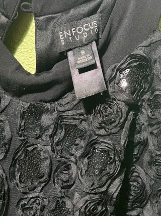 Vestido Negro Fiesta