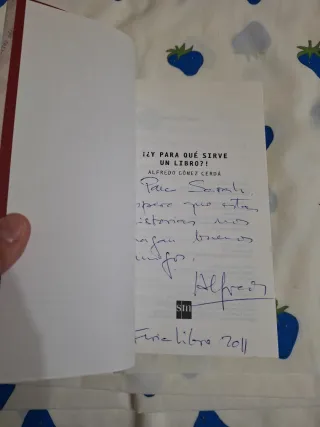 ¿Y para qué sirve un libro?