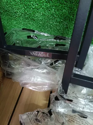 VASAGLE Tavolo Consolle 20x80x80 cm Greige Mélange