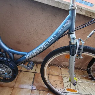 Bicicleta de paseo de doble suspensión Winora