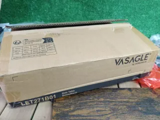 VASAGLE Mesa Auxiliar mesita de Noche, Mesa Marrón