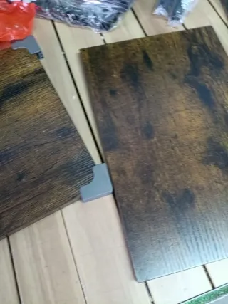 VASAGLE Mesa Auxiliar mesita de Noche, Mesa Marrón