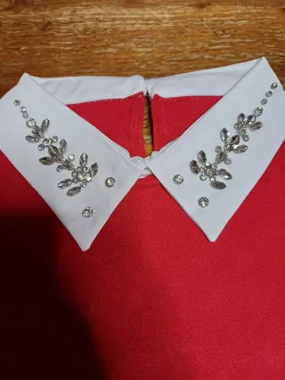 Maglione rosso donna tg L