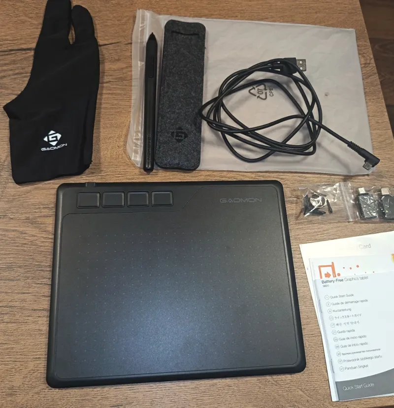 GAOMON S620 Tablet Gráfica Dibujo afbeelding 4