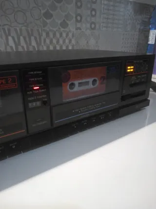 Doble Pletina Technics Negra