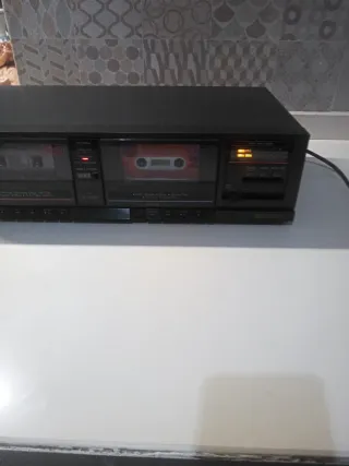 Doble Pletina Technics Negra