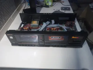 Doble Pletina Technics Negra