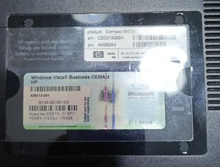 Portátil HP 6930p Compaq - Pantalla Rota