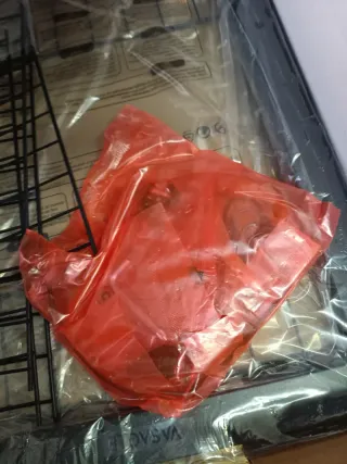 VASAGLE Estantería de Cocina con 2 Cestas de Malla