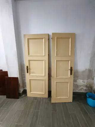 Puertas de paso de madera