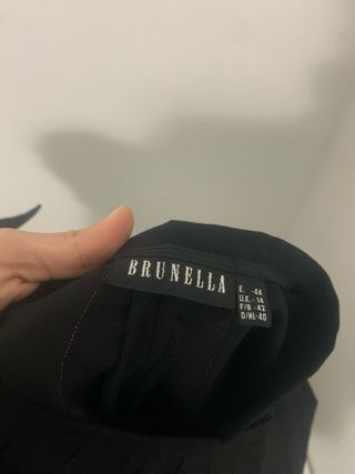 Traje de chaqueta negro BRUNELLA