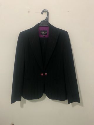 Traje de chaqueta negro BRUNELLA