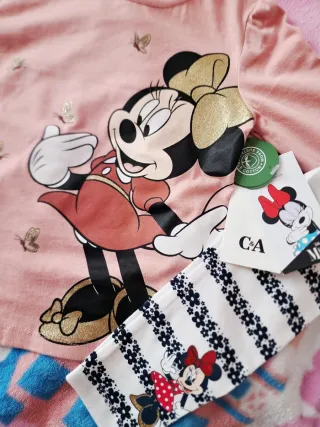 4 AÑOS CONJUNTO niña MINNIE MOUSE DISNEY C&A NUEVO