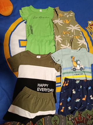 Lote Ropa Verano Bebé 3-6 Meses