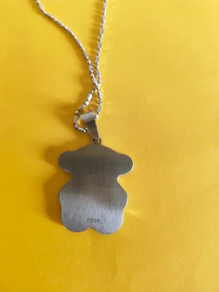 Colgante Tous Oso Blanco