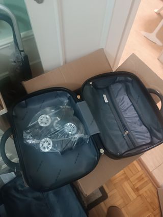 Set 4 Maletas Viaje Negras