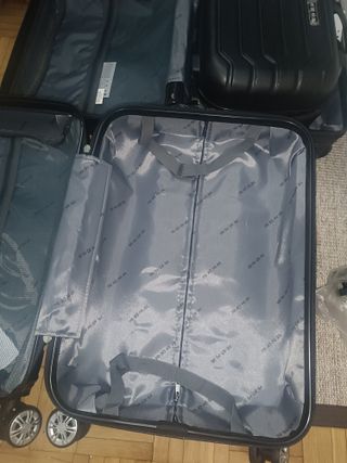 Set 4 Maletas Viaje Negras