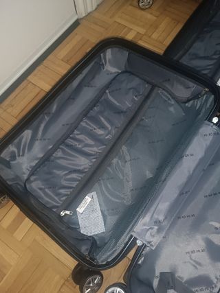 Set 4 Maletas Viaje Negras