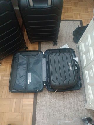 Set 4 Maletas Viaje Negras