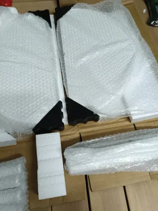 Appendiabiti a forma di albero VASAGLE in legno bianco