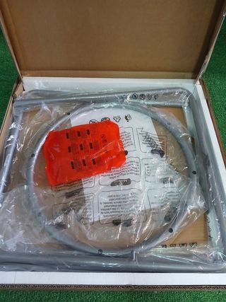 Mesa auxiliar VASAGLE redonda gris