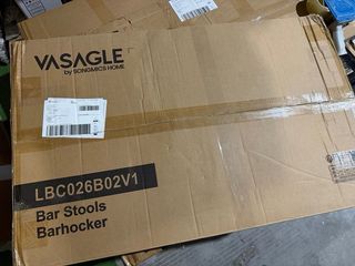 VASAGLE Taburete Alto de Bar, Juego de 2, Gris