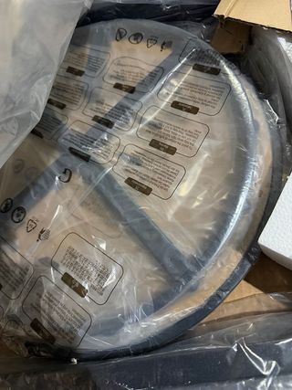 VASAGLE Taburete Alto de Bar, Juego de 2, Gris