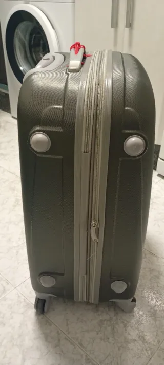 Maleta gris Alexander con ruedas