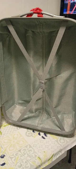 Maleta gris Alexander con ruedas