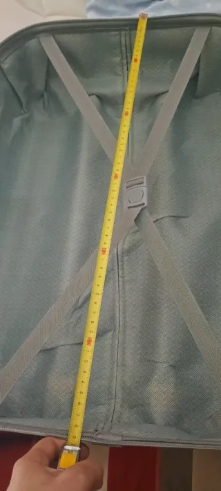 Maleta gris Alexander con ruedas