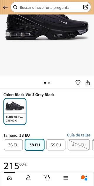 Nike Air Max Plus 3 TN 3 Talla 45/11/29