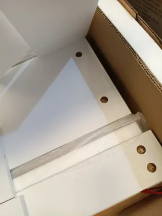 Zapatero VASAGLE 2 Compartimentos Blanco