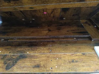 VASAGLE Mueble de TV, Mesa de TV de hasta 55"