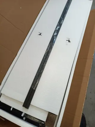 VASAGLE Mueble de TV, Mesa de TV de hasta 55"