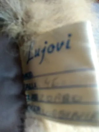 Chaquetón 3/4 de piel