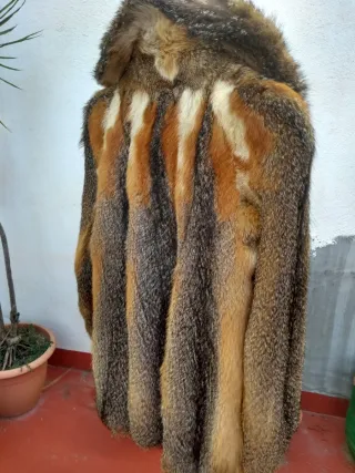 Chaquetón 3/4 de piel