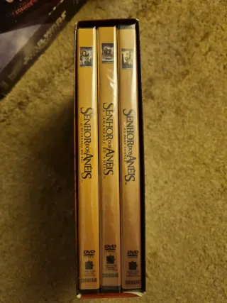 Trilogía El Señor de los Anillos DVD