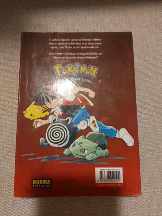 Pokemon Rojo, Verde y Azul Manga 1