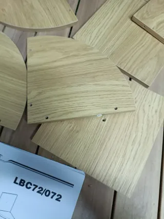 VASAGLE EstanterÍa de Esquina en Pared, Estantería