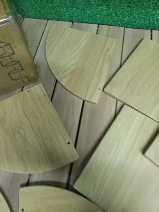 VASAGLE EstanterÍa de Esquina en Pared, Estantería