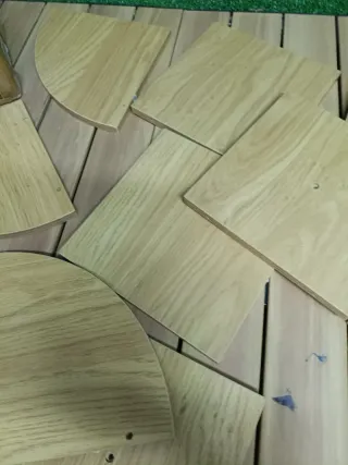 VASAGLE EstanterÍa de Esquina en Pared, Estantería