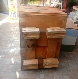 Baúl /Arcon de Madera Rústico Artesanal. Nuevo